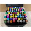 Image 5 : Abeier 80+1 Colour Art Marker Set