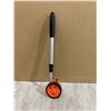 Image 1 : Orange Measuring Wheel With Telescopic Handle For Adjustable Reach