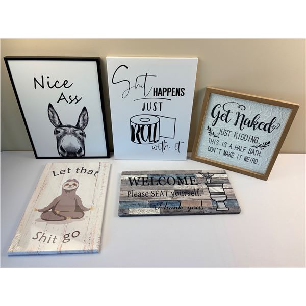 Bathroom Wall Décor