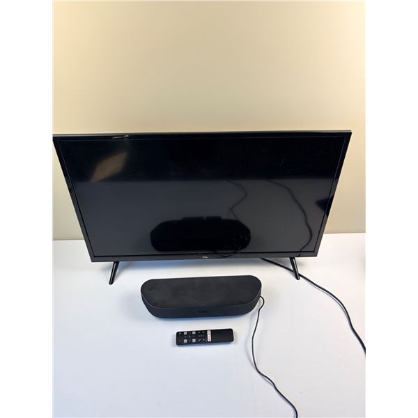 TCL 32" TV with Roku