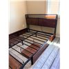 Image 2 : Queen Bed Frame with USB's and Storage