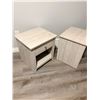 Image 2 : Pair of Grey Nightside Tables