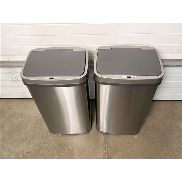 Battery Powered Garbage Cans