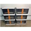 Image 1 : Stacking Storage Cabinets