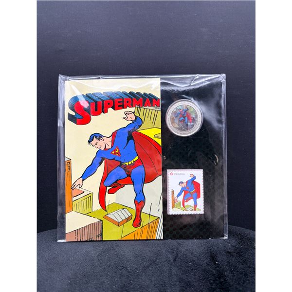 Superman Canada Post Collectors Set