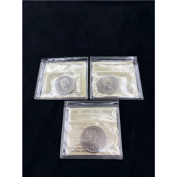 Fifty Cent CAD Coins