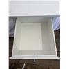 Image 7 : Wood Folding Chair and White Cabinet