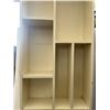 Image 3 : Tall Painted Wooden Multi-Compartment Bookshelf