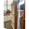 Image 5 : Tall Painted Wooden Multi-Compartment Bookshelf