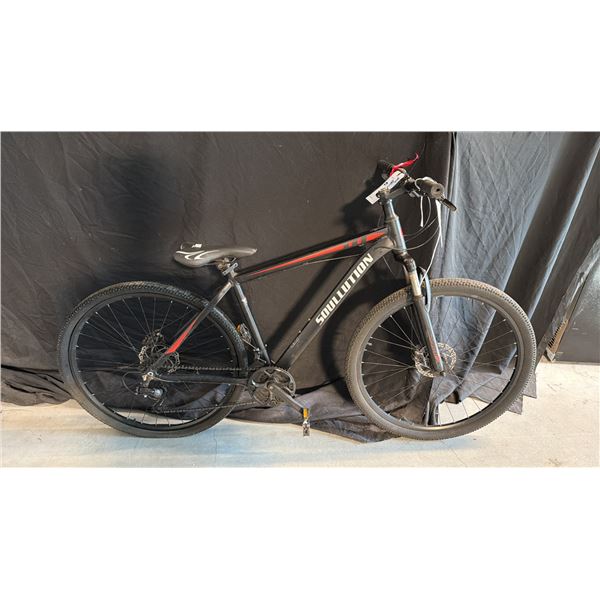 SOULLUTION 21 SPEED BLACK MOUNTAIN BICYCLE