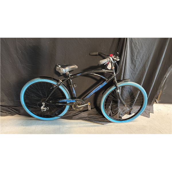 BAYSIDE 2600 COMFORT SERIES 7 SPEED BLACK MOUNTAIN BICYCLE