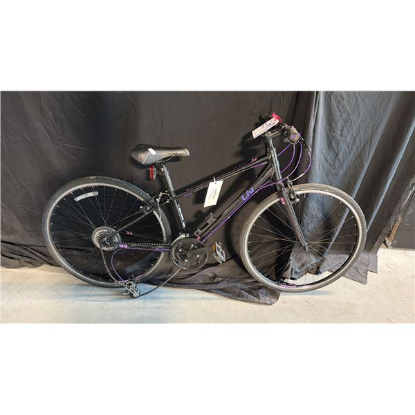 LIV ALRIGHT 24 SPEED BLACK ROAD BICYCLE