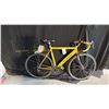 Image 1 : DION EASTON ULTRALITE 27 SPEED YELLOW ROAD BICYCLE WITH METAL BASKET