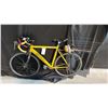 Image 2 : DION EASTON ULTRALITE 27 SPEED YELLOW ROAD BICYCLE WITH METAL BASKET