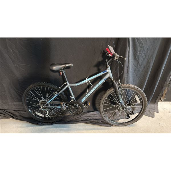 SUPERCYCLE NITRO 21 SPEED GREY MOUNTAIN BICYCLE