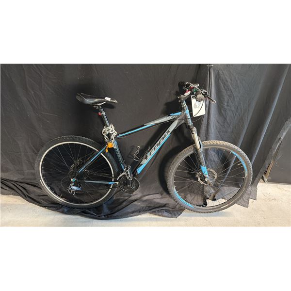 ROPIX TOR 24 SPEED BLACK/BLUE MOUNTAIN BICYCLE