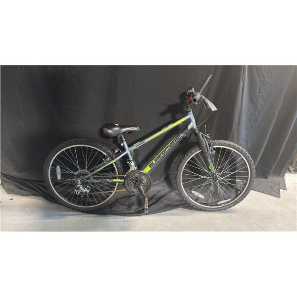 SUPERCYCLE NITRO 21 SPEED GREY MOUNTAIN BICYCLE