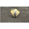Image 1 : APPROX 10K LADIES RING SET WITH HEMATITE (4.5G)