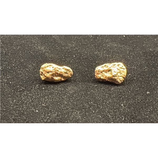 PAIR APPROX 10K EARRINGS (4.2G)