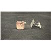 Image 1 : PAIR SILVER CUFFLINKS (7.9G)