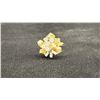 Image 1 : APPROX 18K LADIES RING SET WITH DIAMONDS (.1-.12CT, 8.5G)