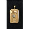 Image 1 : APPROX 14K PENDANT SET WITH DIAMOND (.31CT, 11.6G)