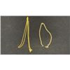 Image 1 : APPROX 15K BRACELET (8"), APPROX 18K CHAIN (22",14.1G)