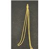 Image 2 : APPROX 15K BRACELET (8"), APPROX 18K CHAIN (22",14.1G)