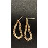 Image 2 : TWO PAIRS APPROX 10K EARRINGS (G)