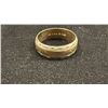 Image 1 : APPROX 10K MENS WEDDING RING (4.2G)