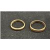 Image 2 : TWO APPROX 14K WEDDING RINGS (5.4G)