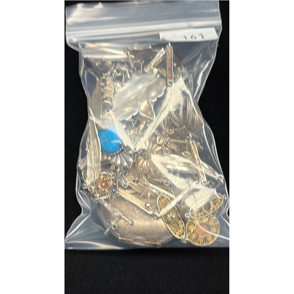 MISC JEWELRY (.2G GOLD & 369.3G SILVER)