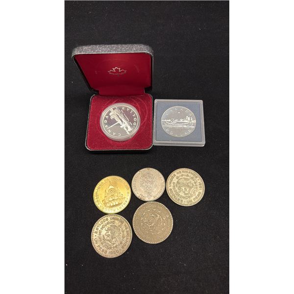 CANADA AND WORLD SILVER COINS