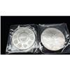 Image 1 : 2 MEXICO 5OZ .999 SILVER COINS