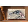 Image 2 : CROSMAN 38T .177 C02 REVOLVER WITH BOX & WOODEN BATON