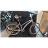 Image 2 : TRIBAL TRACKER 7 SPEED SILVER/PURPLE MOUNTAIN BICYCLE