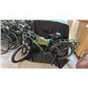 Image 1 : GO POWER EBIKE GO EAGLE 6 SPEED BLACK ELECTRIC BICYCLE WITH LUGGAGE RACK,