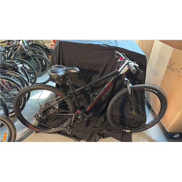 NORCO STORM 21 SPEED BLACK MOUNTAIN BICYCLE