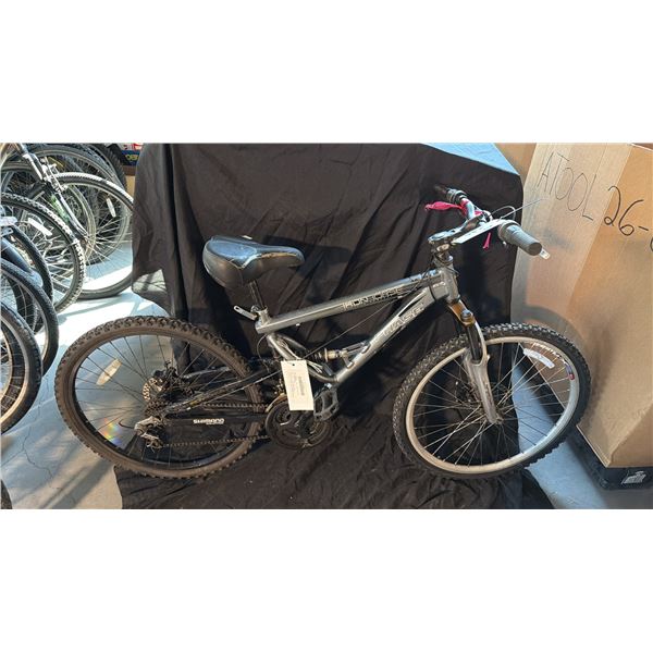 IRONHORSE PHASE 21 SPEED GRAY MOUNTAIN BICYCLE