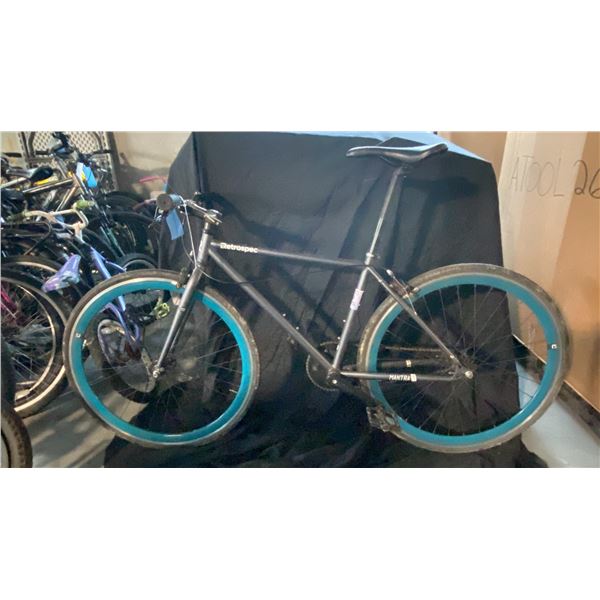 RETROSPEC MANTRA BLACK COMMUTER BICYCLE