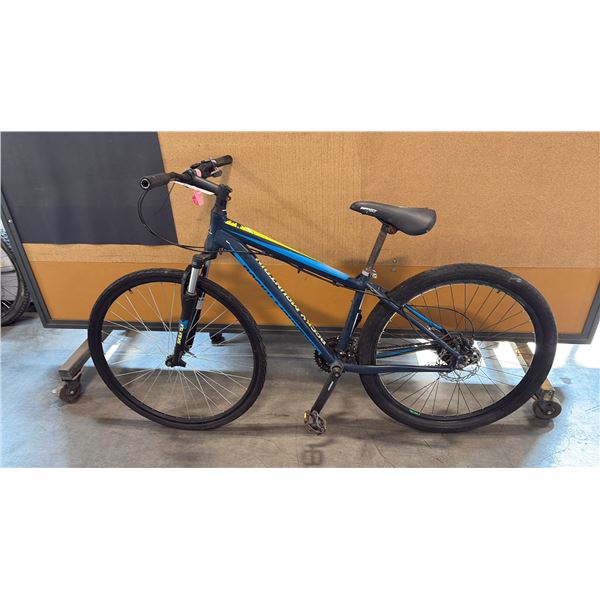 NAVY BLUE ROCKTY MOUNTAIN 21-SPEED FRONT-SUSPENSION MOUNTAIN BIKE