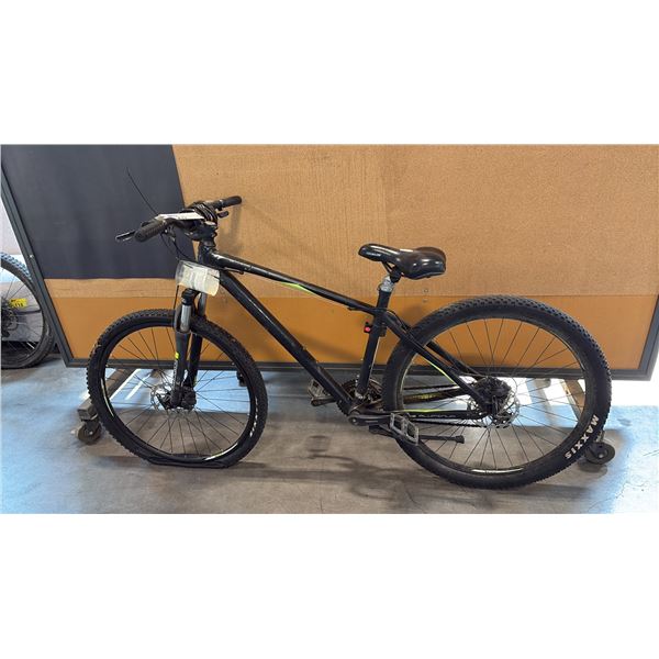 BLACK NORTHROCK 21-SPEED FRONT-SUSPENSION ALUMINUM HARDTAIL MOUNTAIN BIKE