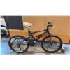 Image 2 : BLACK HYPER SHOCKER 26 FULL-SUSPENSION 24-SPEED MEN'S MOUNTAIN BIKE