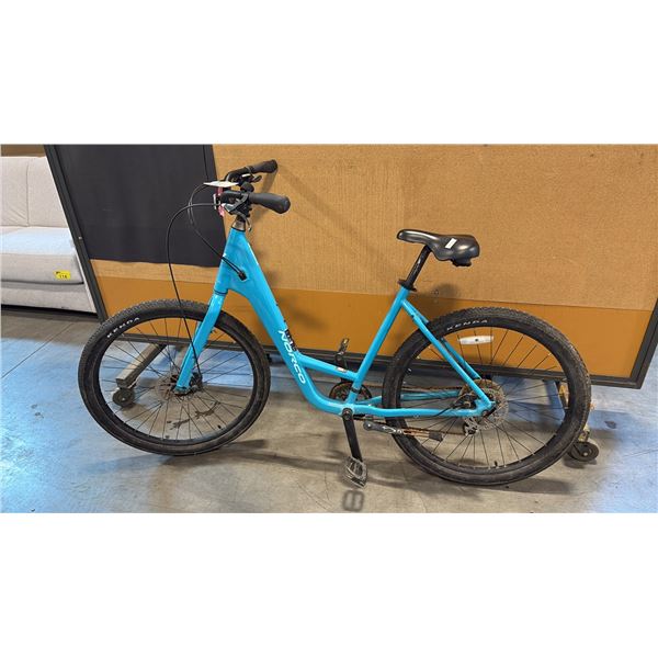 TEAL NORCO SCENE XL EXTRA-LARGE SIZE 7-SPEED UPRIGHT URBAN HYBRID COMFORT BIKE