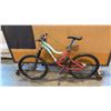 Image 1 : LIGHT BLUE/RED NORCO VIXA 18-SPEED FULL-SUSPENSION MOUNTAIN BIKE