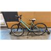 Image 1 : TEAL HUFFY ROCK CREEK ENTRY-LEVEL 18-SPEED HARDTAIL MOUNTAIN BIKE