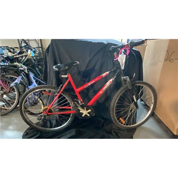 NEXT LASER DX 21 SPEED RED MOUNTAIN BICYCLE