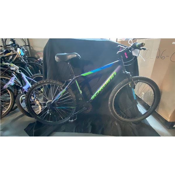 SCHWINN BREAKER 21 SPEED BLUE/GREEN MOUNTAIN BICYCLE
