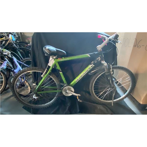 DIAMONDBACK RESPONSE 21 SPEED GREEN MOUNTAIN BICYCLE