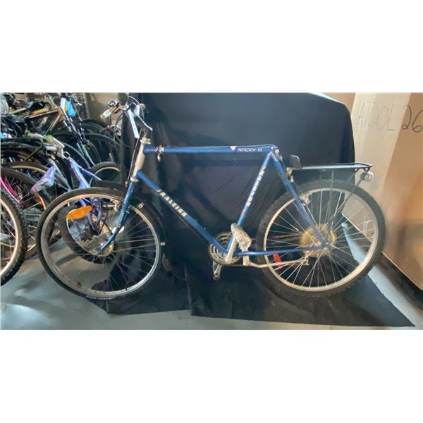 RALEIGH ROCKY III 21 SPEED MULTI-GEAR COMMUTER BICYCLE